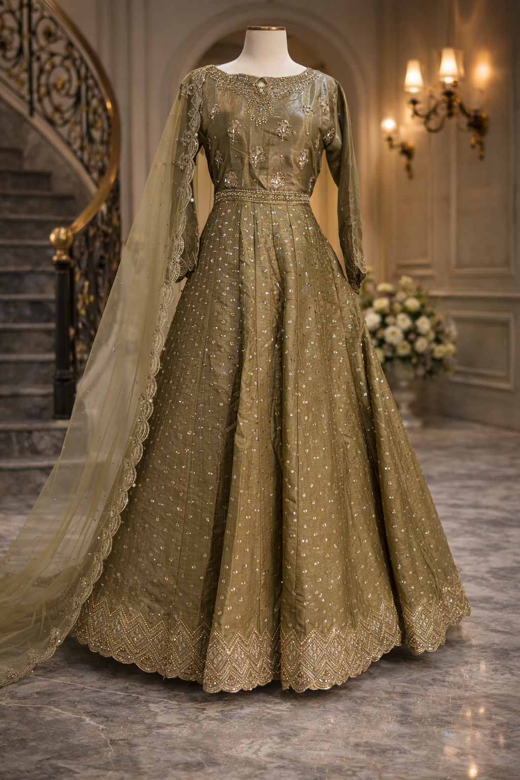 Nayab – Olive Opulence