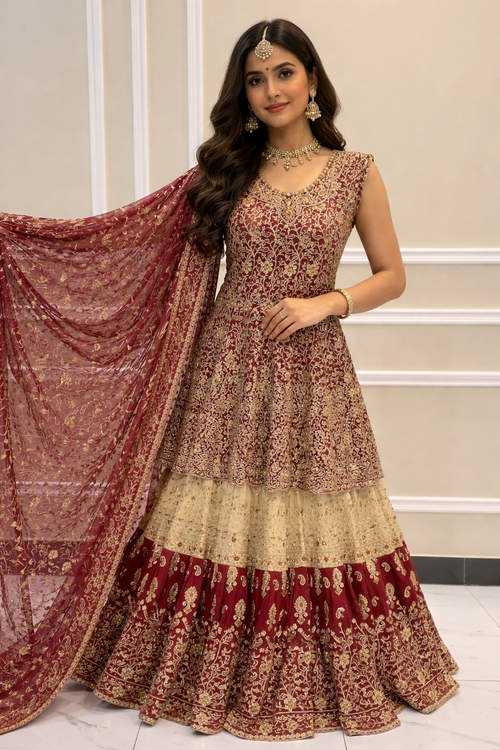 Aarzoo – Crimson Harmony