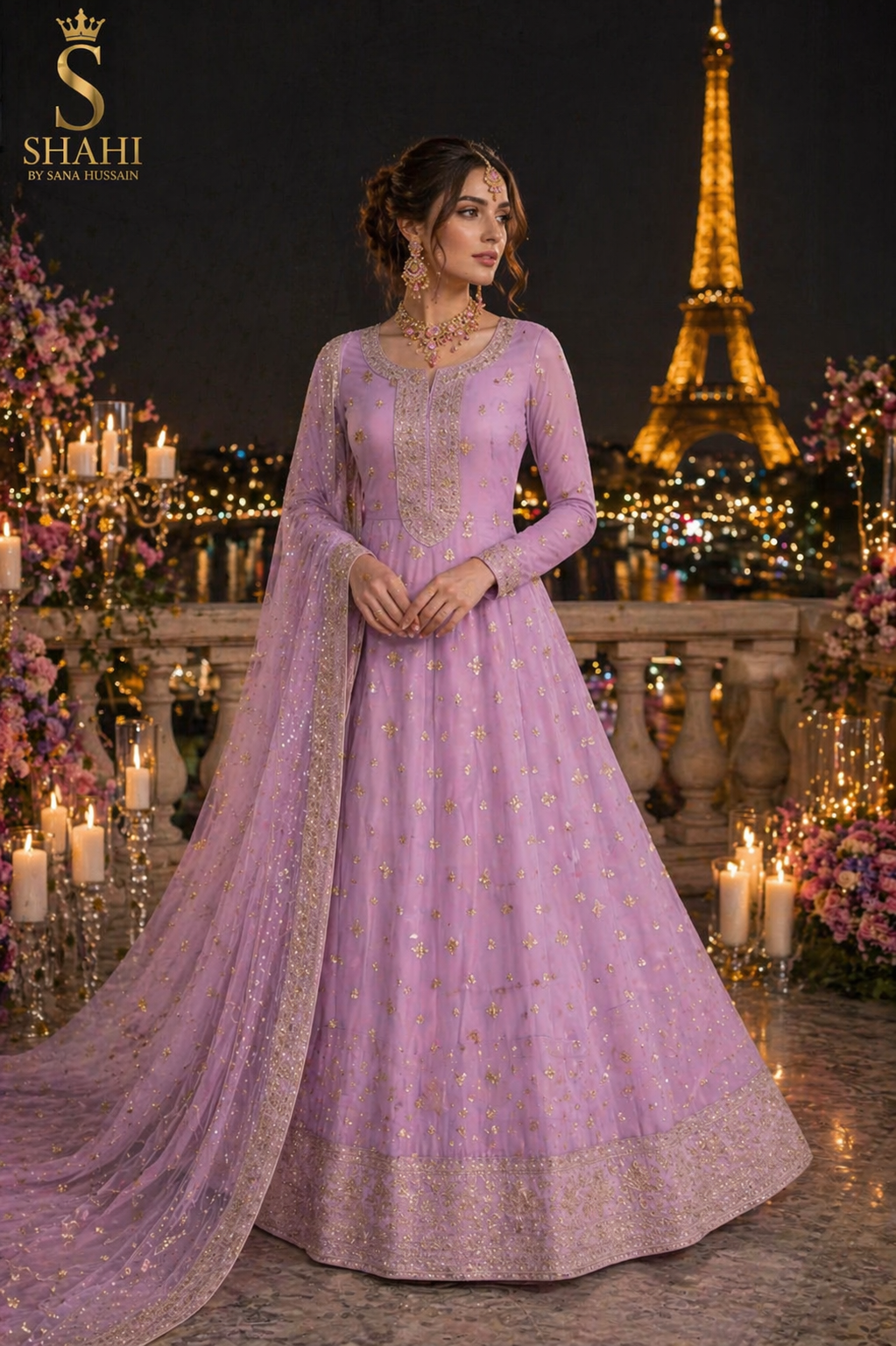 Haniya – Lilac Elegance