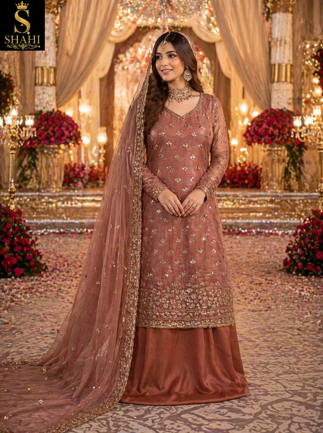 Gulnaar – Rose Gold Grace