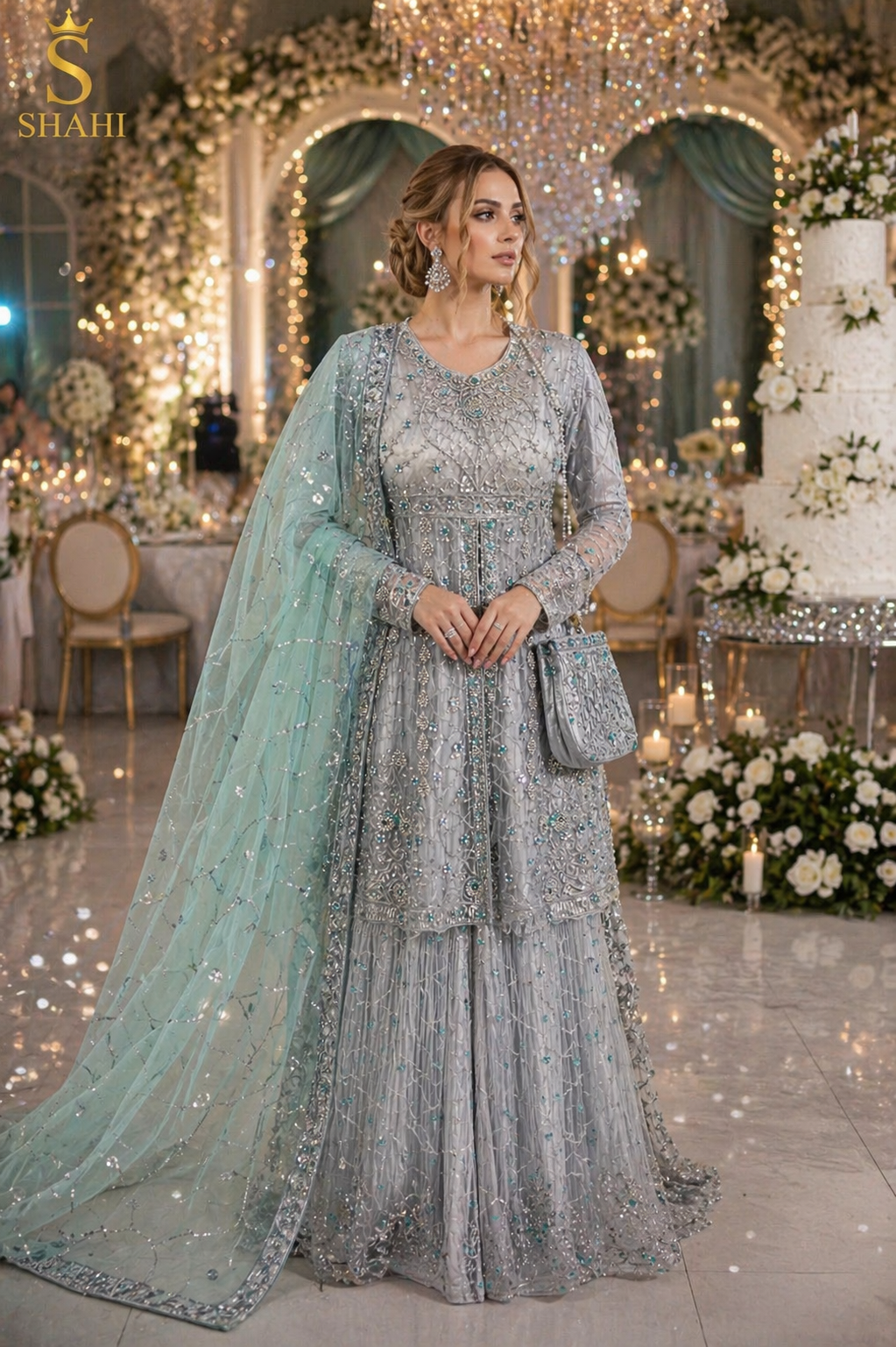 Nayab – Azure Elegance