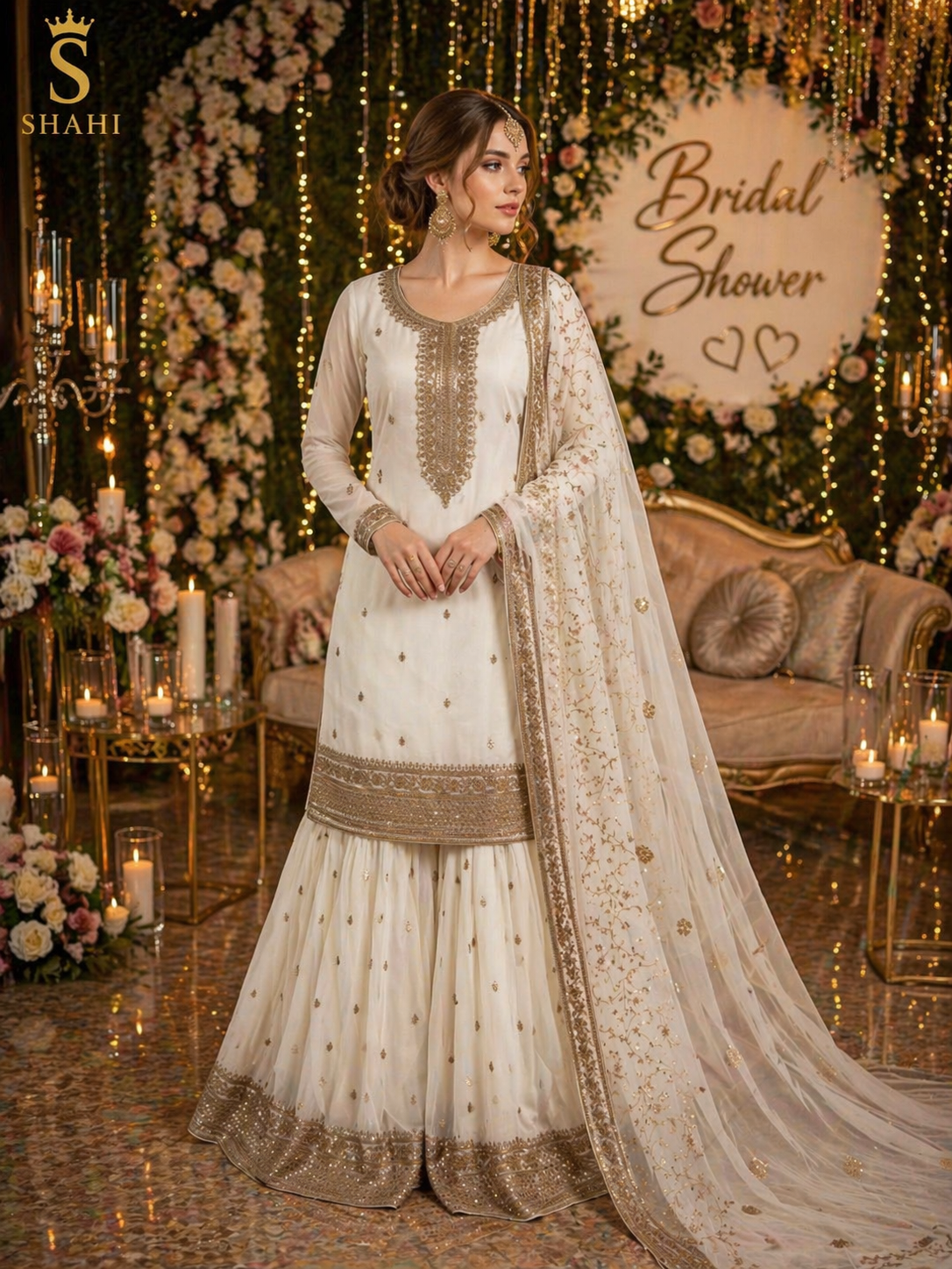 Noor-e-Afshan – Ivory Radiance