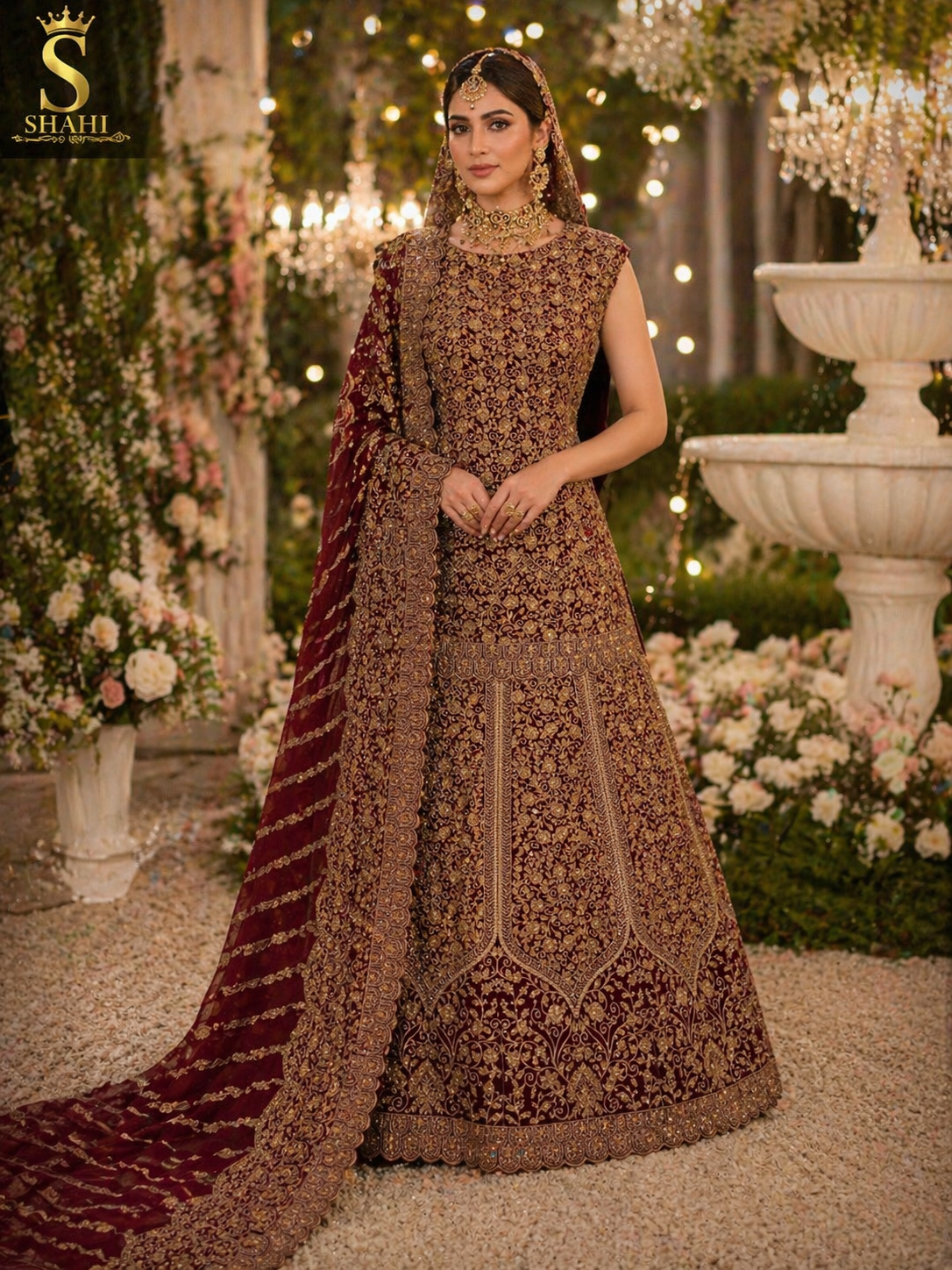 Mahira – Crimson Grandeur
