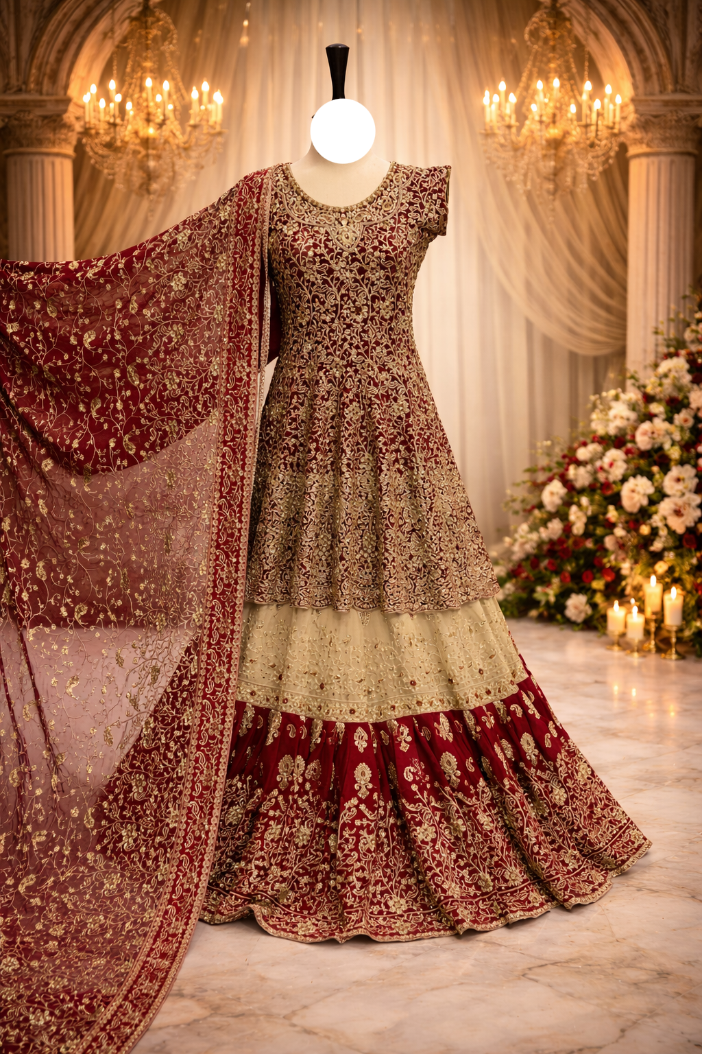 Aarzoo – Crimson Harmony
