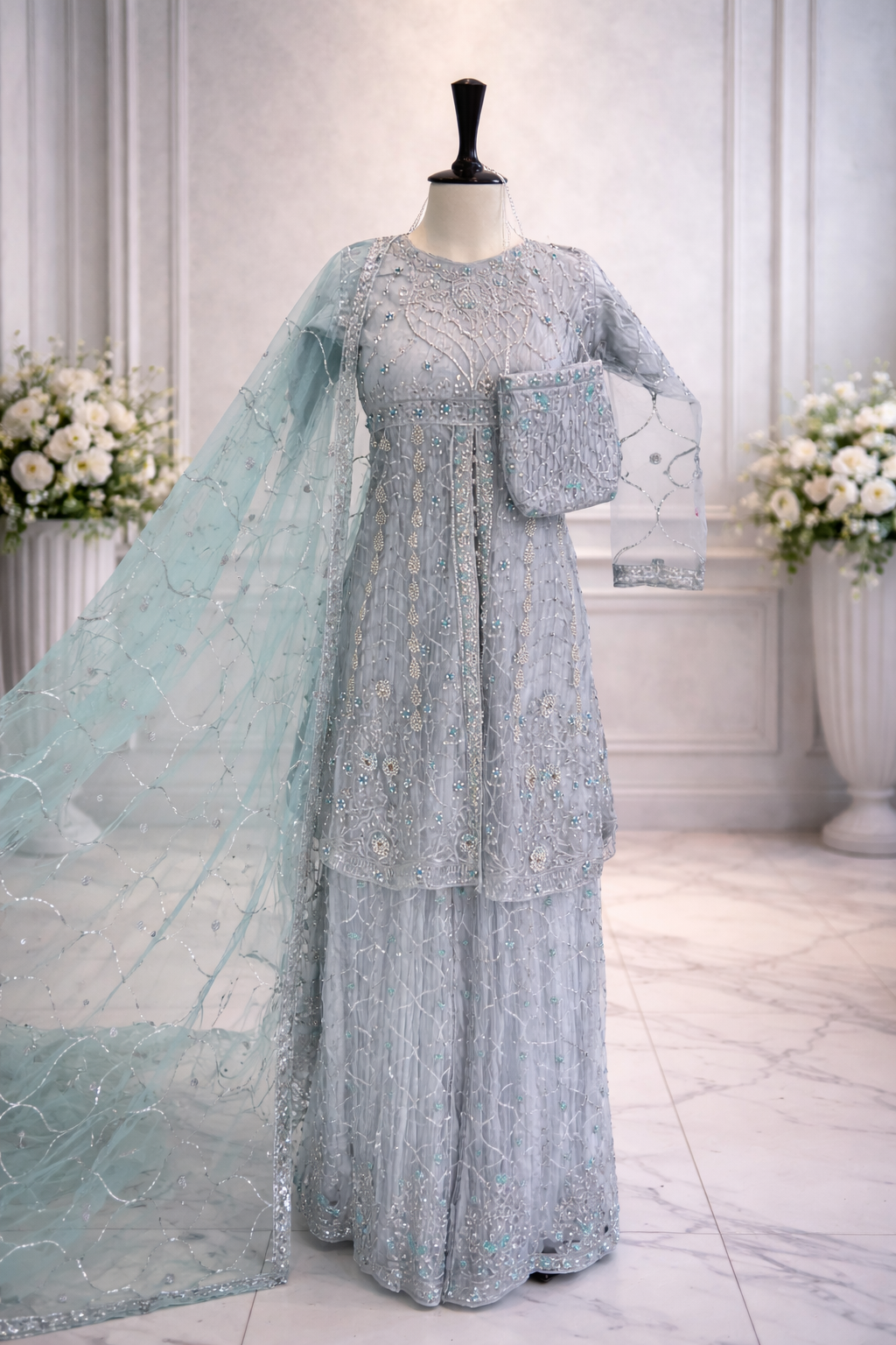 Nayab – Azure Elegance