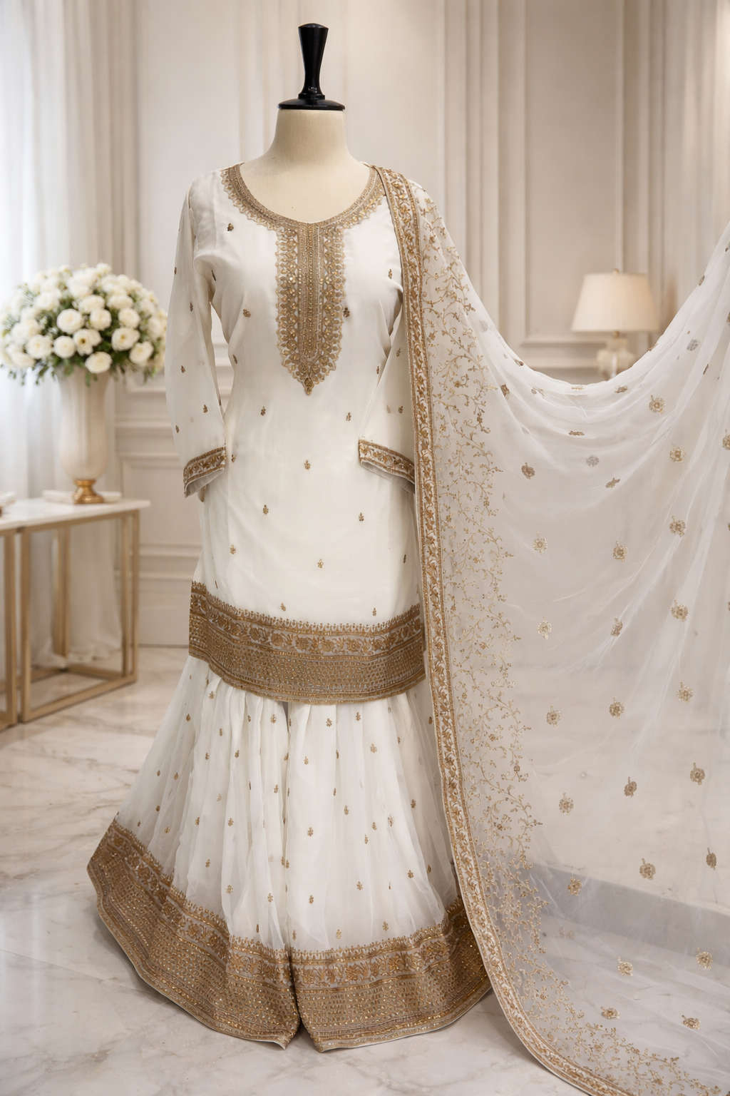 Noor-e-Afshan – Ivory Radiance